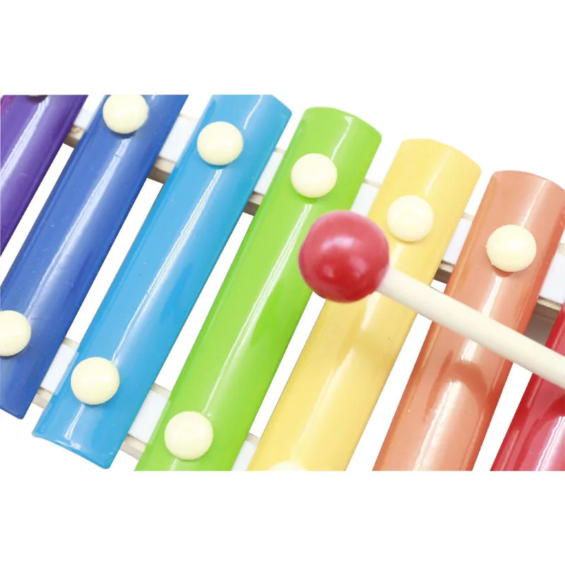 Montessori Educational Wooden Xylophone Eight-Notes Frame Style Musical Funny Toys