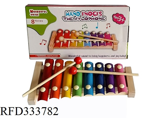 Educational Toy Musical Instrument Xylophone Wooden Piano Toys for Kids