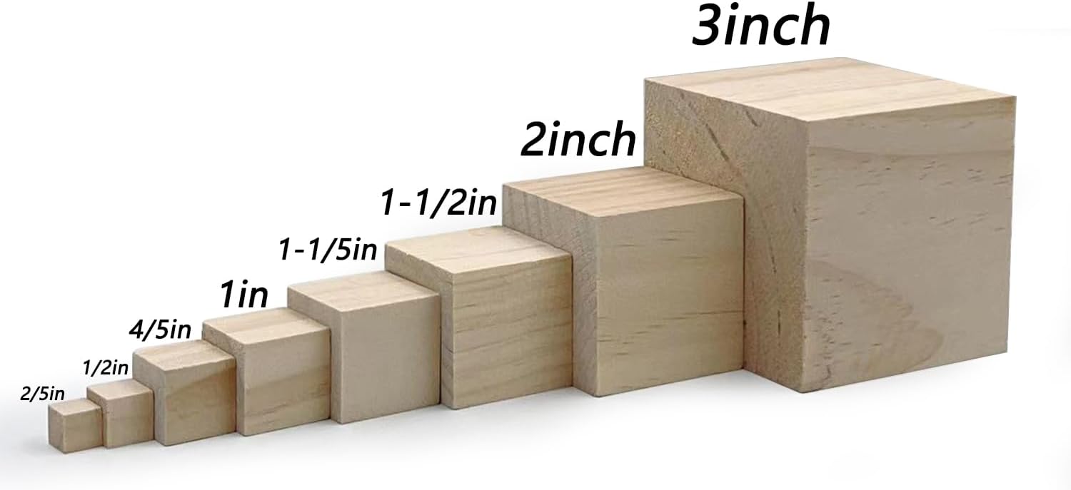 Wooden Blocks Size Options