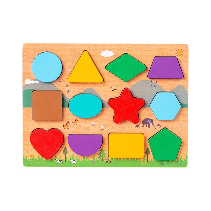 Alphabet Learning Jigsaw Puzzle Toys with Puzzle Boards and Alphabet Blocks for Girls and Boys Preschool Education