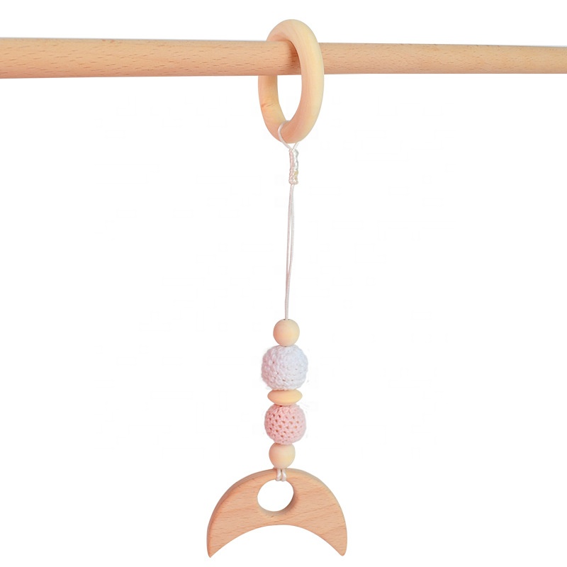 Cheap Price Non-Toxic Environmental Protection Sensory Wooden Baby Activity Play Gym Toys Gift Set for Picnic