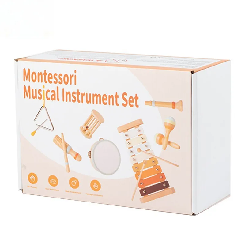 Original Wooden Montessori Musical Instrument Toys for Childen