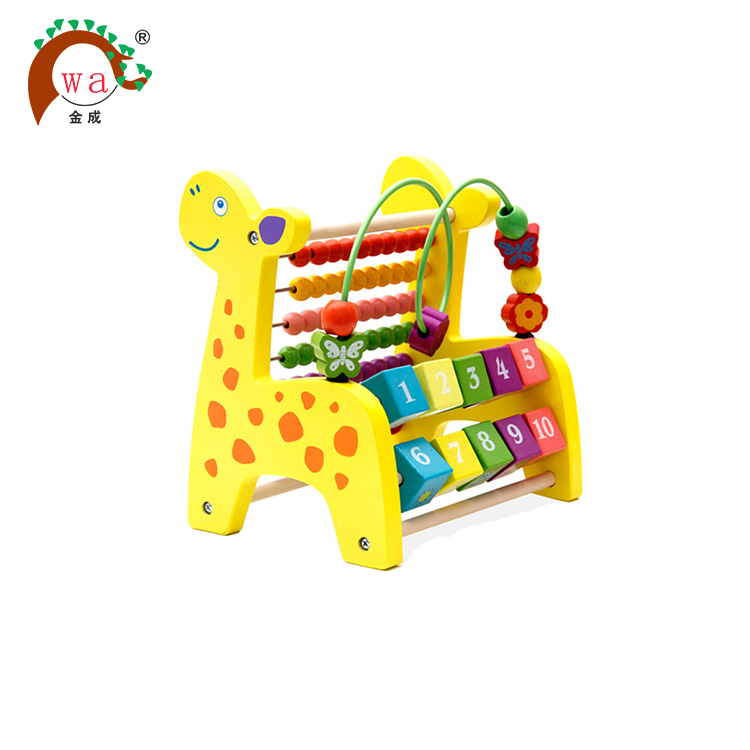 Wooden Abacus Front View