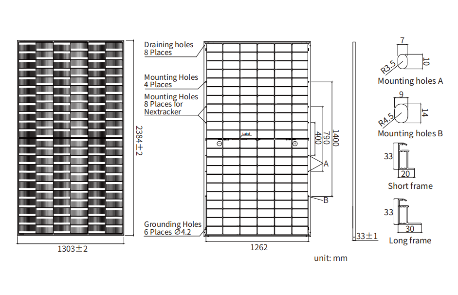 High Power JA Solar Panels 690w 700w 705w 710w Dual Glass Bifacial Photovoltaic Panels for Farm Factory Plants