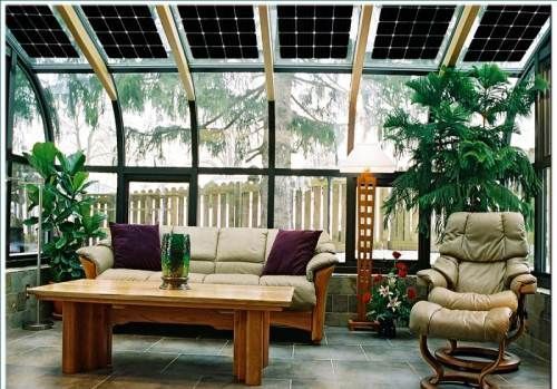 Greenhouse Building Solar Pv Modules System CdTe Thin Film Power Generation Glass Solar Panel Transparent Glass
