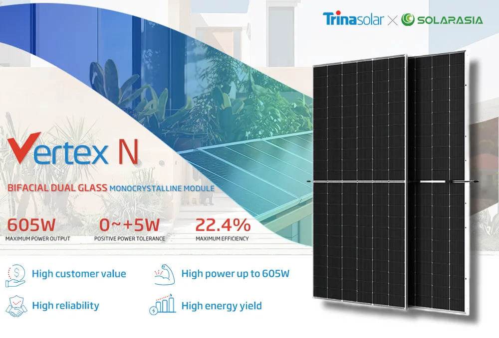 Monocrystalline N-Type Topcon Solar Power Panel Module