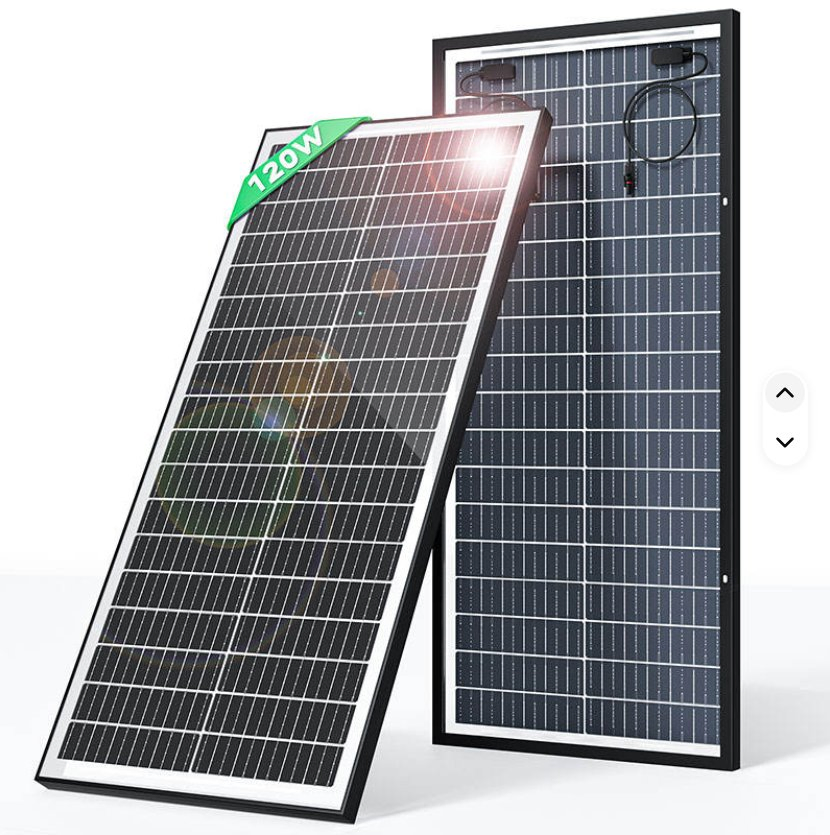 OEM ODM Professional Durable Cheap Aluminum Framed 60W 80W 100W 120W150W 200W 220W Waterproof Monocrystalline Solar Panel for off-Grid System Household