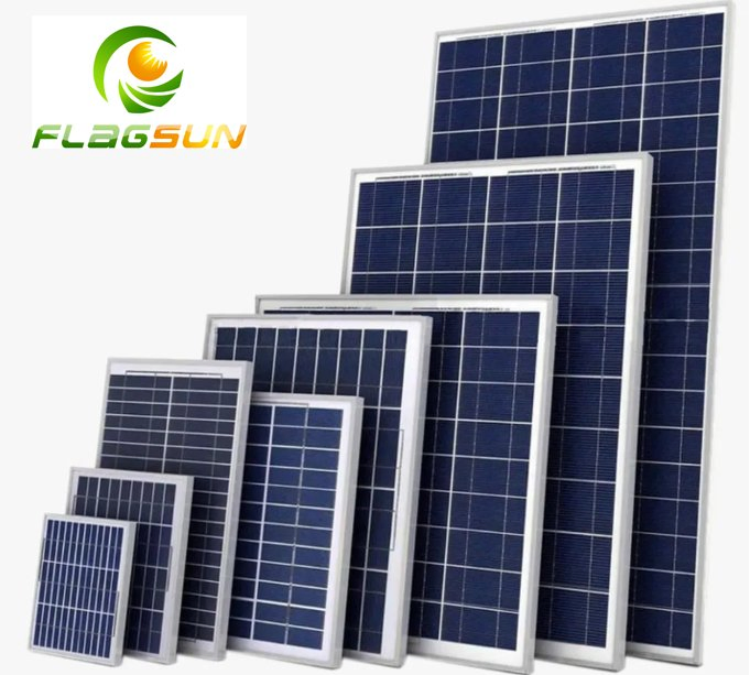 Polycrystalline Ground Rooftop Mounted PV Power 340W Poly Solar Panel