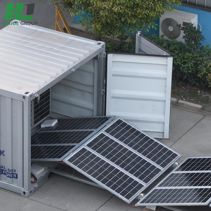 Modular Expandable Solar Photovoltaic Container Kit Waterproof Design for Outdoor Emergency Applications MPPT Lithium Ion