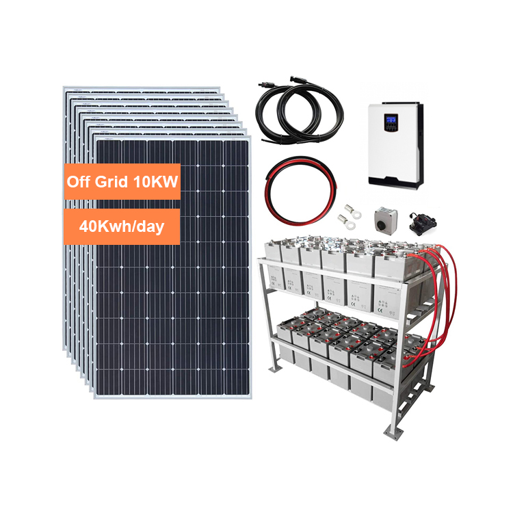 1Kw 2Kw 3Kw 5Kw 6Kw 10Kw 20Kw Complete Home Panel Off Grid Power System Solar Panels for House