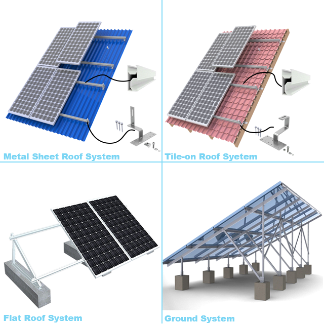Deye 5Kw 10Kw 15Kw 20Kw 25Kw 30Kw Off Grid Solar Power Energy System Matched With Grade A Cell LFP Battery Solar Panels