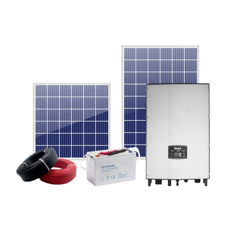 30000 Watt on Grid Solar Panel System Dubai 30kw Solar Panel on Grid System Kits Industrial