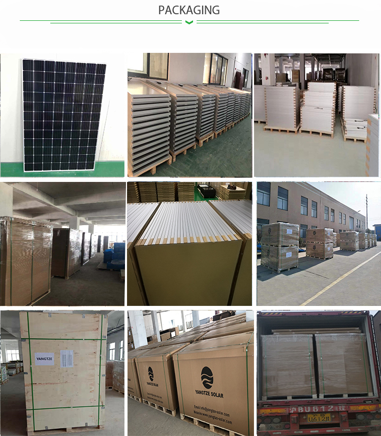 Free Shipping Highest Efficiency 500w 1000w 10000kw Monocrystalline Solar Panels Direct Price in China