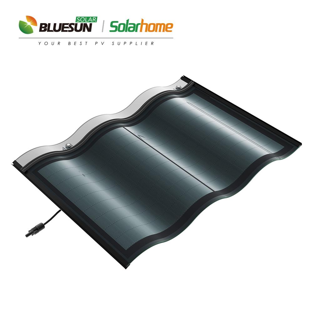 Household Solar Roof Tile Panels 30W 32W Solar Tile Roof Hook For 5kw Solar Power System