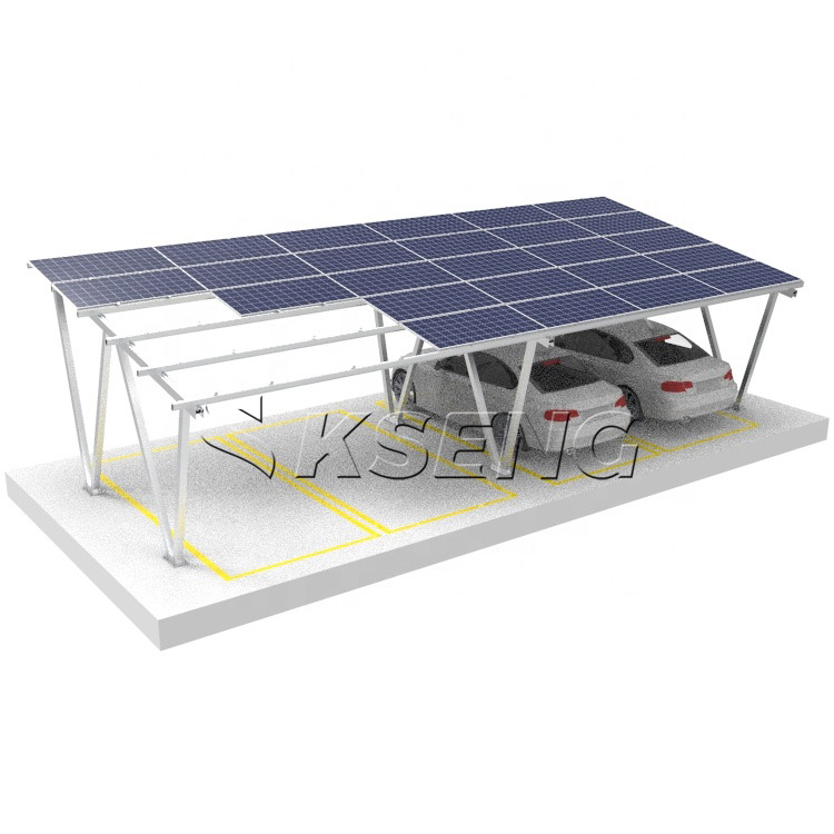 Solar Carport Mounting System Detail 2