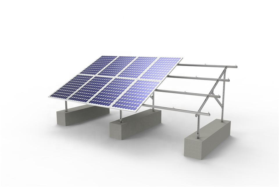 High-Efficiency Ground-Mounted Luwei Solar Panels for Large Installations