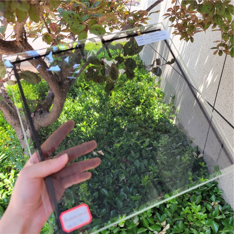 China Factory See Through Glass Solar Panel Solar Transparent Glass Pv Panels Transparent Solar Cell for Glass windows