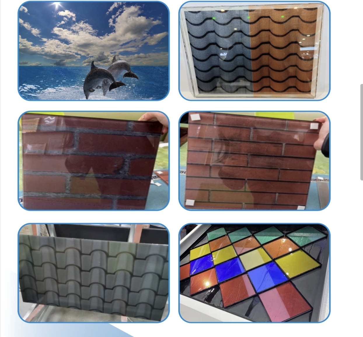 Custom Inkjet Printed CdTe Thin Film Solar Module | Custom BIPV Panel for Facade Rooftop