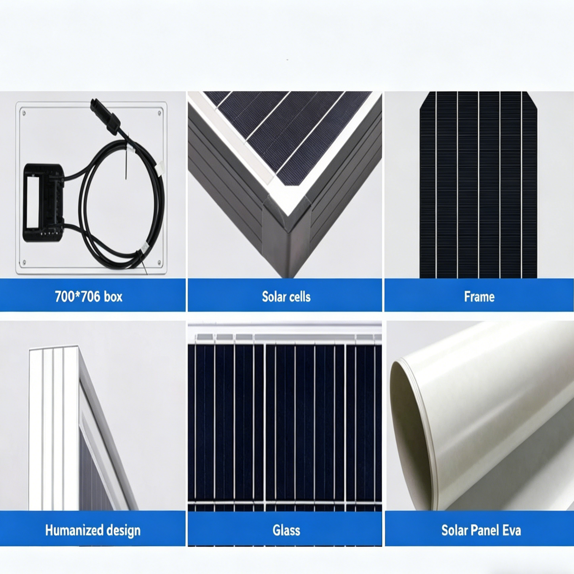 High Power 580W 590W 600W Monocrystalline Silicon N-Type for Bifacial Double Glass Solar Panels 23% Efficiency PV Modules