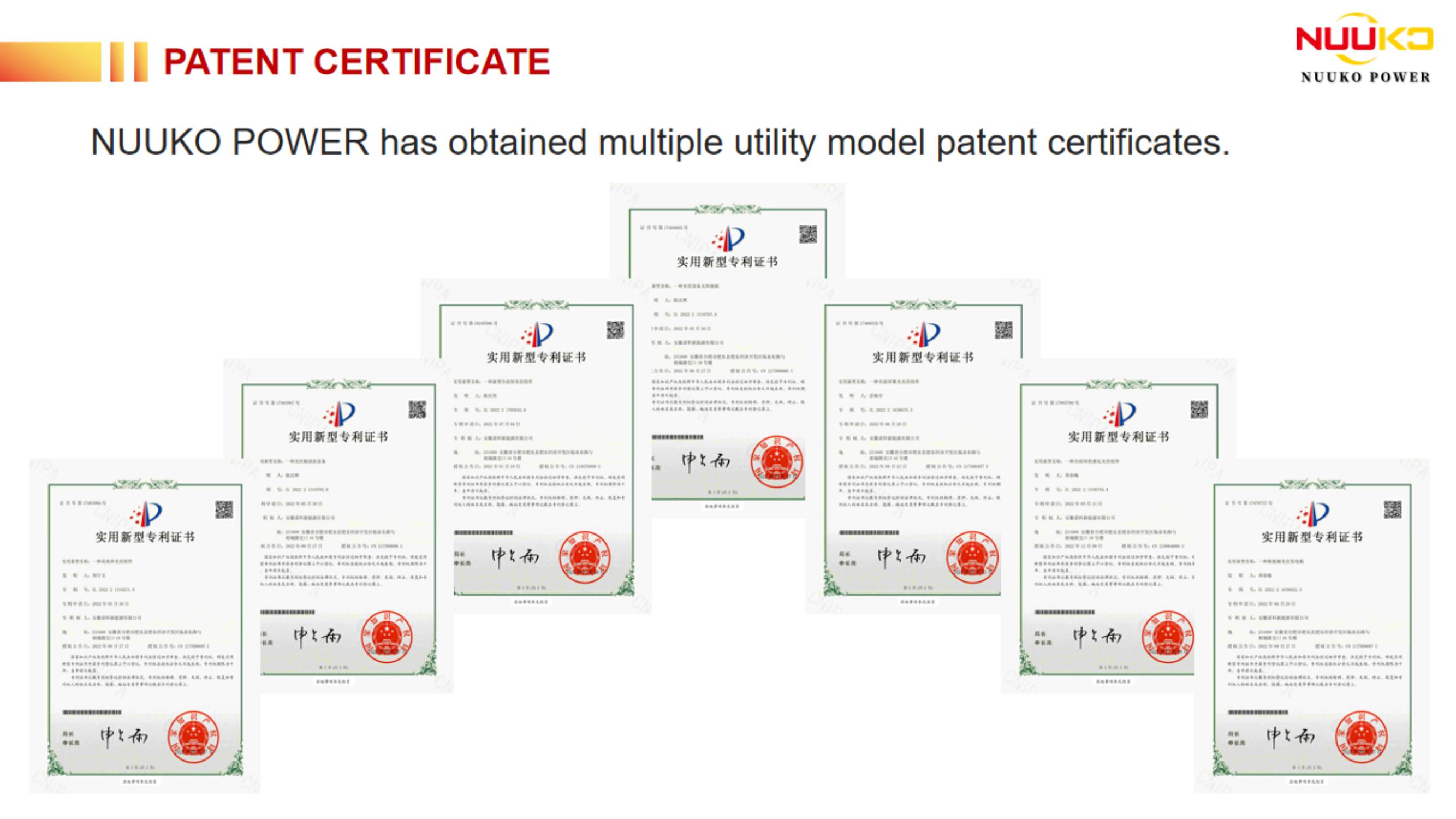 Technical Safety Compliance Certificate 2