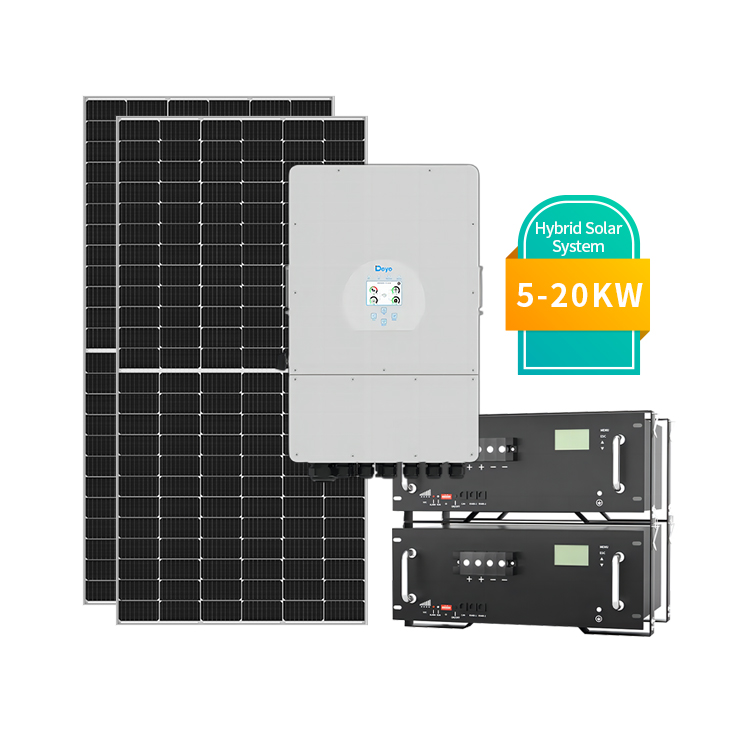 Solar System 5kW 10kW 20kW 30kW Solar Panels With Battery and Inverter Complete Kit Hybrid Solar Energy System for Home