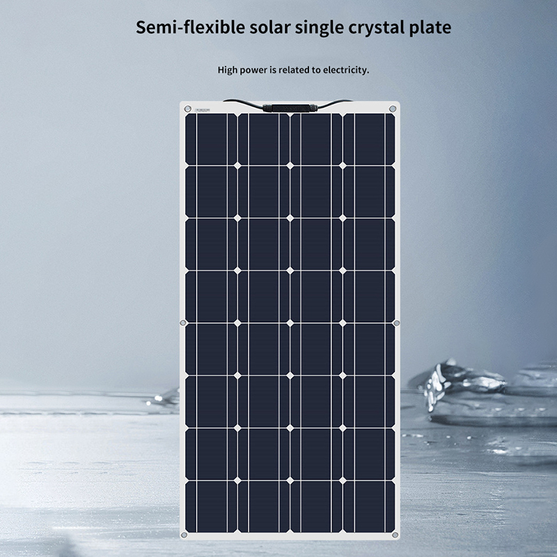 SHENHAUR PV Mono Solar Power System 12V 24V 100 150 200 Watt 500 1000W 100W 150W 200W Foldable Thin Film Flexible Solar Panels