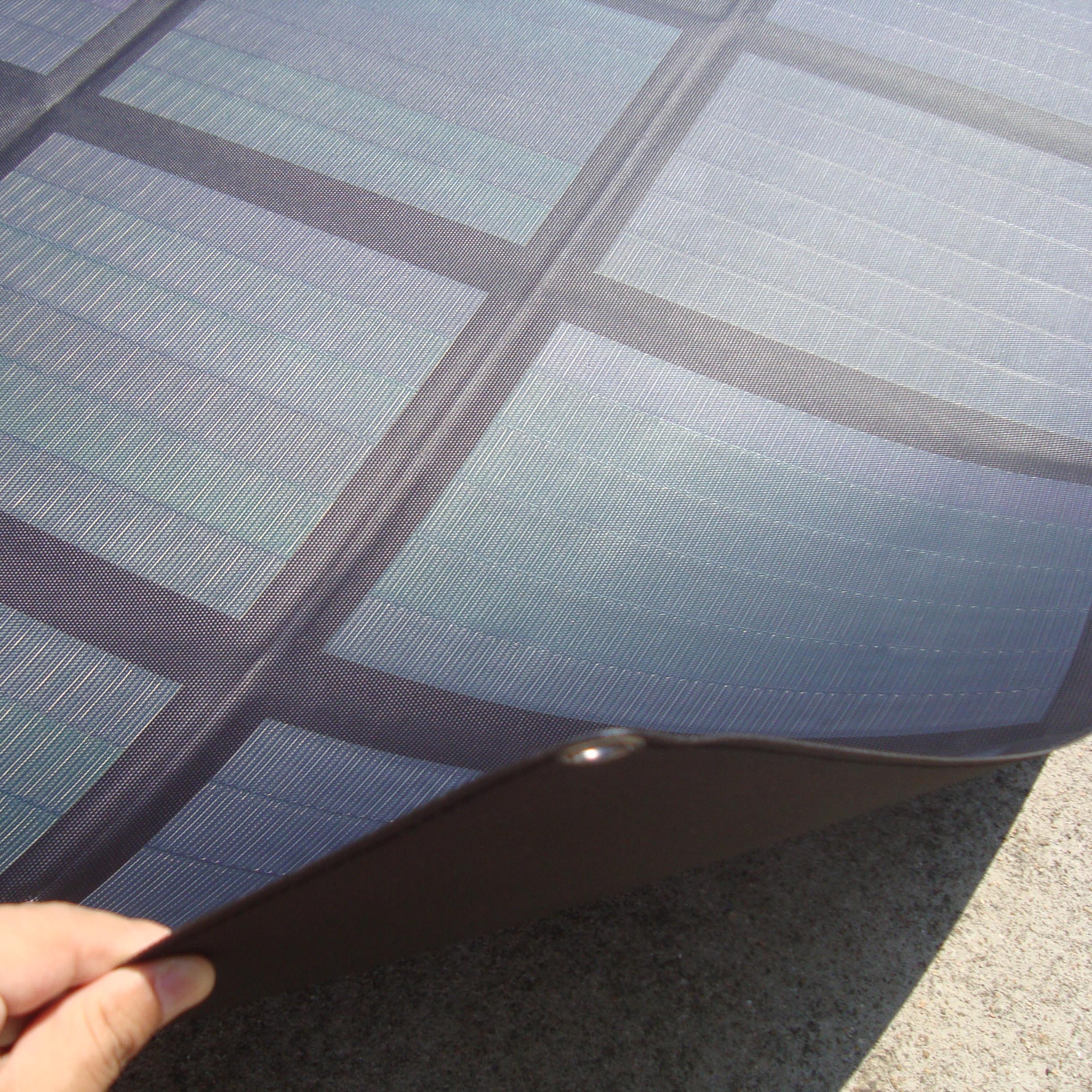 Customized Thin Film 144W Flexible Photovoltaic Solar Panel in Miasole Solar Cell