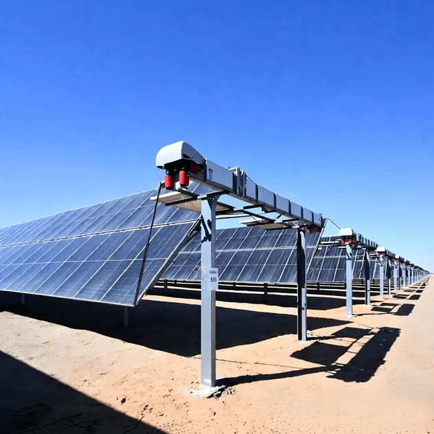 Customizable Ground-Mounted Solar Panel Support Frame for Easy Setup