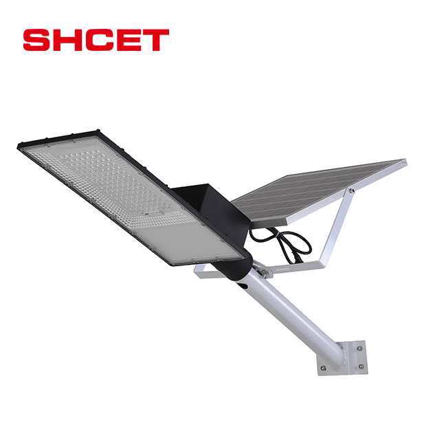 Manufacturer Premium Quality Solar Led Street Lights Split Separate Panel High Luminaria System Aluminum Road Garden SHCET