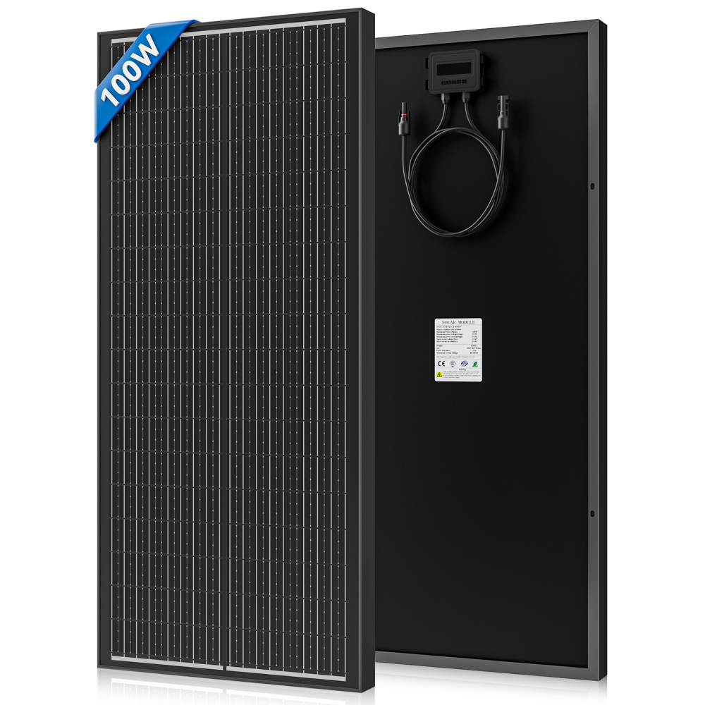New Technology New High Efficiency 100W 150W 200W Solar Power Panels Home Use Mono Solar Panel Bifacial Solar Panel for House