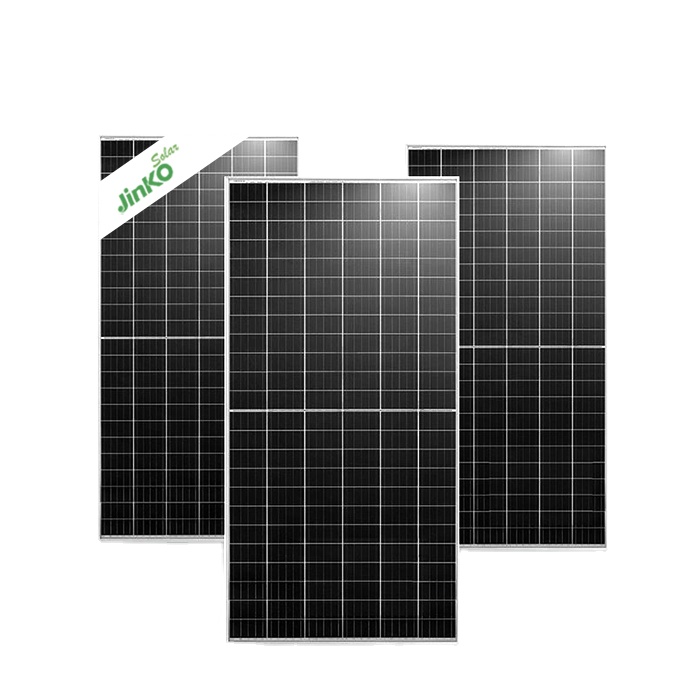 JINKO 580W 585W 590W N Type Mono Crystalline Half Cut Cell Solar Panel US Stock Supply High Efficiency Rooftop Power Solution