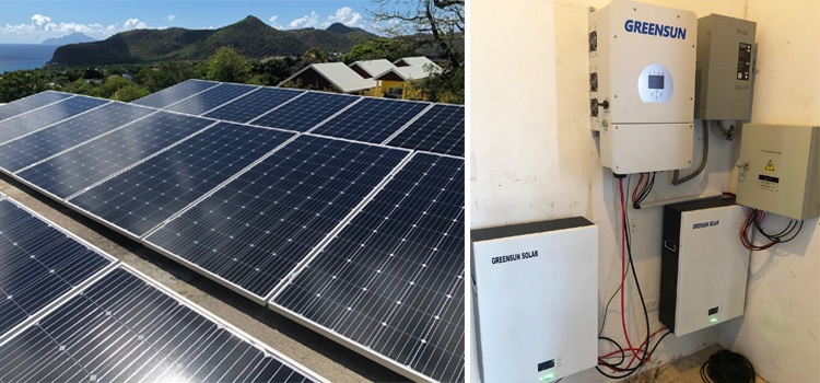 10KW Hybrid Solar Power System Installed in Germany
