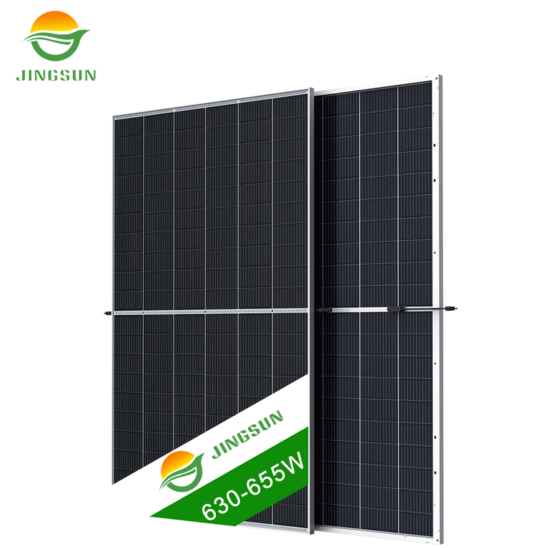 Jingsun Hot Selling Jam132D 630W 635W 640W 650W 655W Solar Panel for Energy Storage for Commercial Use