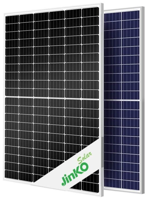 Jinko Factory Price Photovoltaic 585W 590W Bifacial Jinko Solar Panels With Double Glass Two-Sided Roof Solar Panel