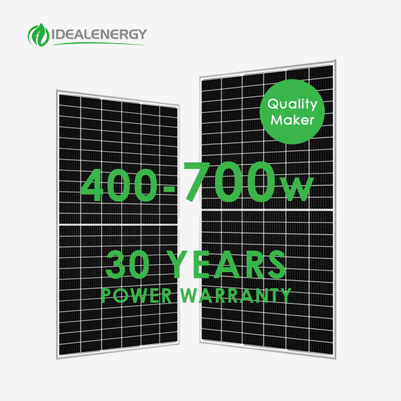 Industrial Hjt Bifacial Split 144 Cell n Type Solar Panel 400wp 500w 480 w 500 Watt 540 Wp 560w 750w 1000watts Solar Pv Panel