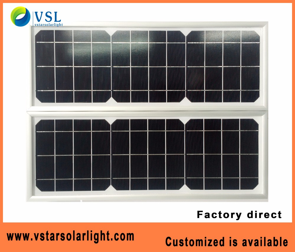 High Efficiency Polycrystalline 3W Slim Solar Panel bar for Window Lighting