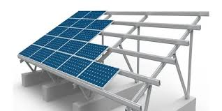 Ground-Mounted / Roof Solar Panel Mounting System Stainless Steel Support Sturcture