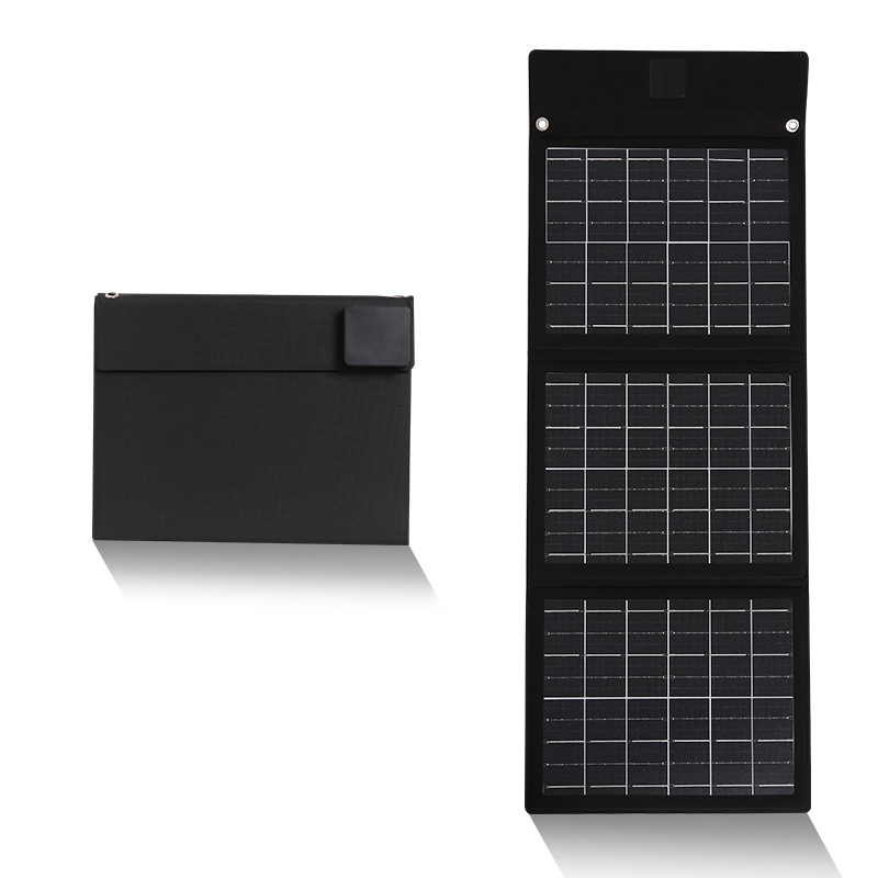 High Efficiency 18W Foldable Portable Solar Panel Kit TUV Certified Eco-friendly Waterproof IPX4 Outdoor Camping Alecter Solar