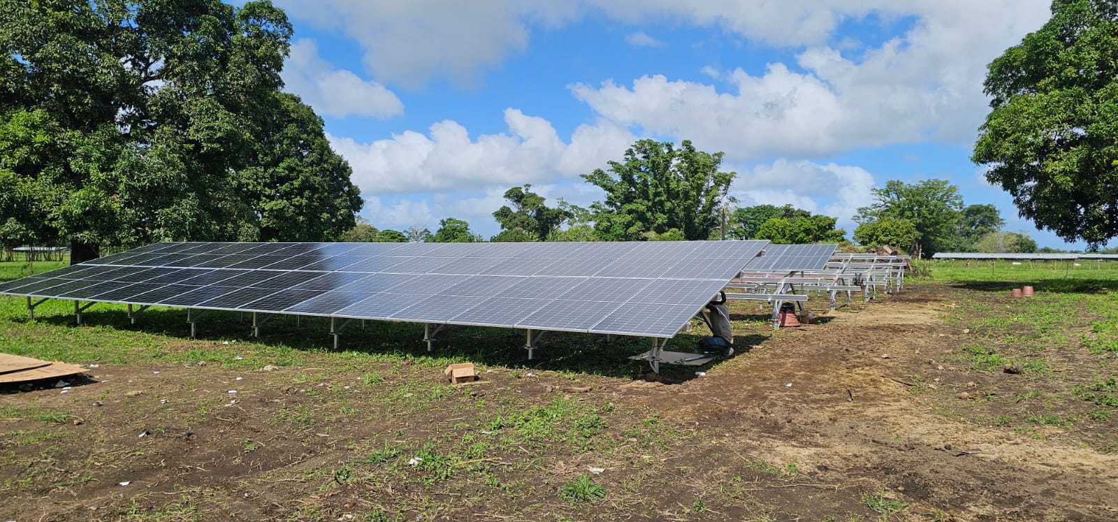 Water Surface Floating Solar System