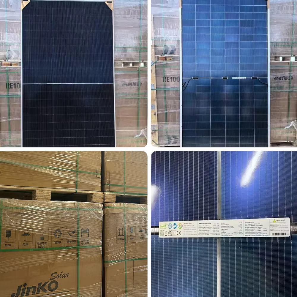 Jinko Bifacial Mono Solar Panels 550W 600 700 720 Watts Topcon Tiger Neo N Type Solar Panel Prices