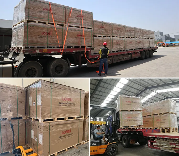 Solar Panels Pallet Shipping