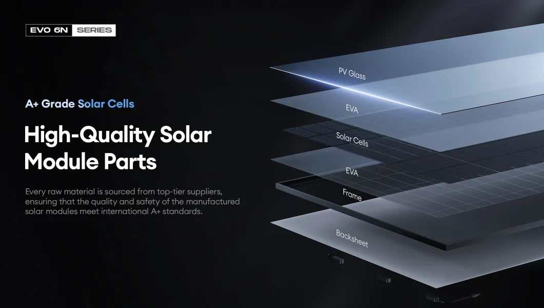 Mono Solar Panel Battery Storage 700W 710W 750W 755W 770W Residential Solar Panel Installation