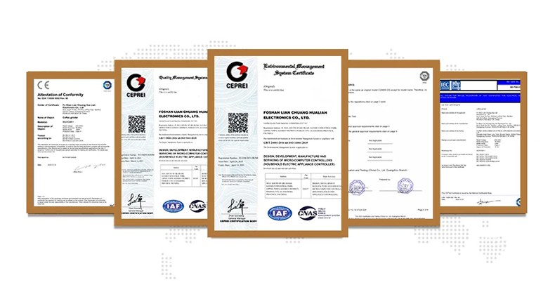 Product certifications