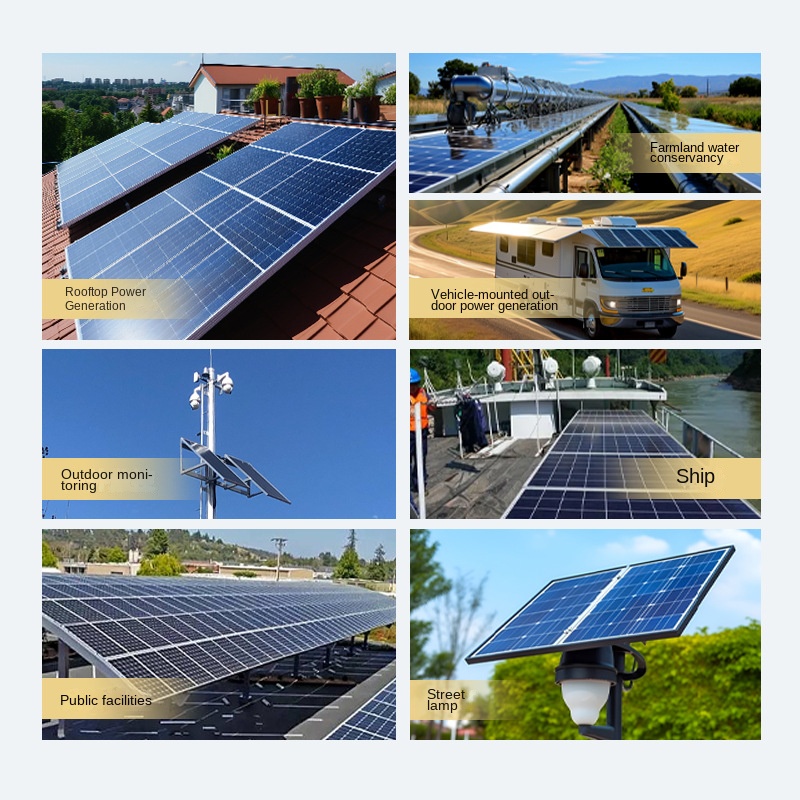 18V36 Solar Panel Power Supply System 250W-300W Charging Board Monocrystalline Polycrystalline Solar Board