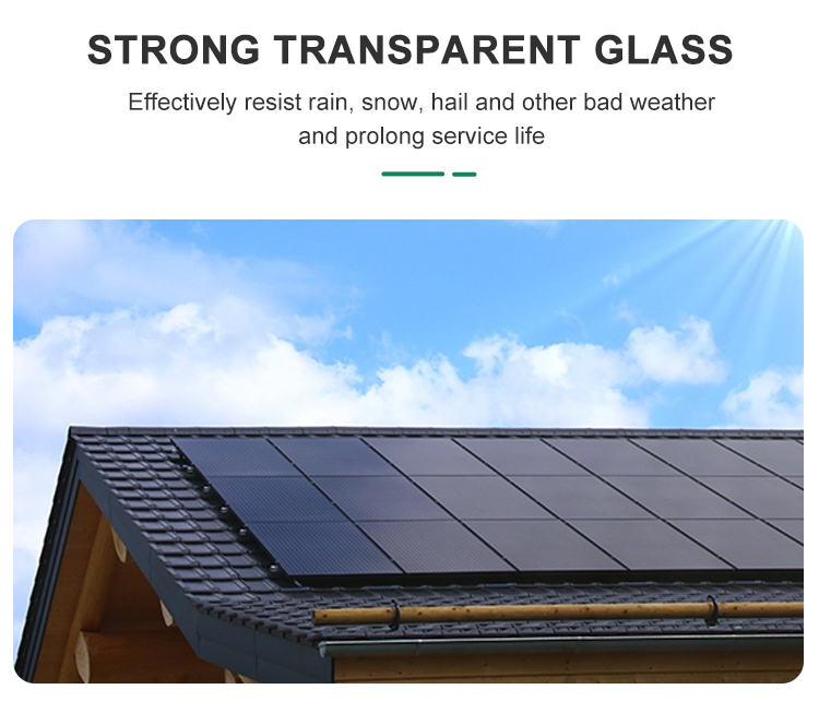 High Efficiency N-Type Monocrystalline Silicon Flexible PV Solar Panels 450-470W for Boat and Home Use
