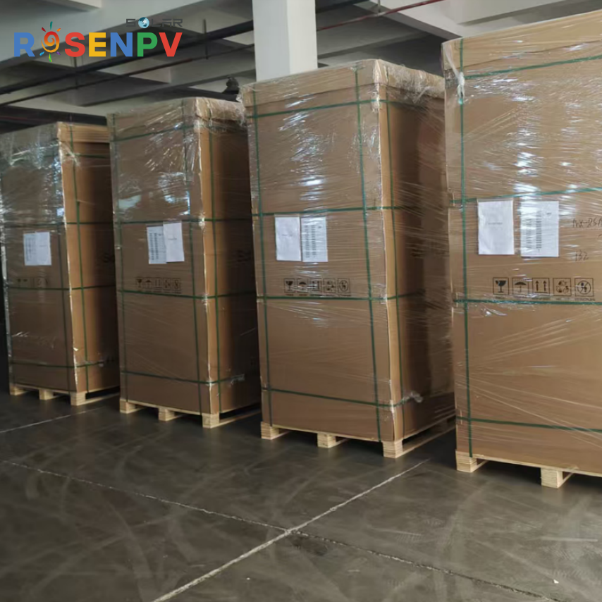 730W 2.0mm Anti Reflective Coated Double Glass Bifacial Solar Panels