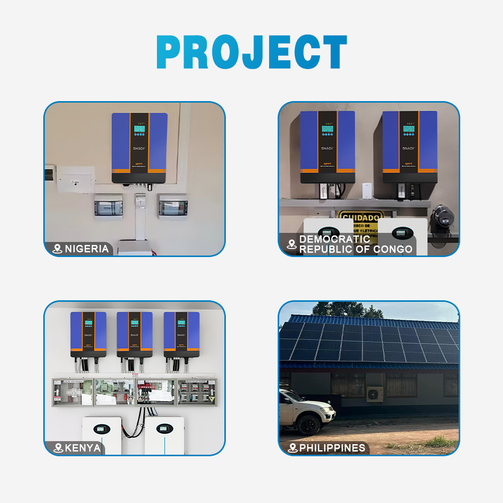 SNADI 3KW 5KW Solar Panel Complete Kit Solar System Kit 10KW Batterie Lithium 220V Solar Energy System