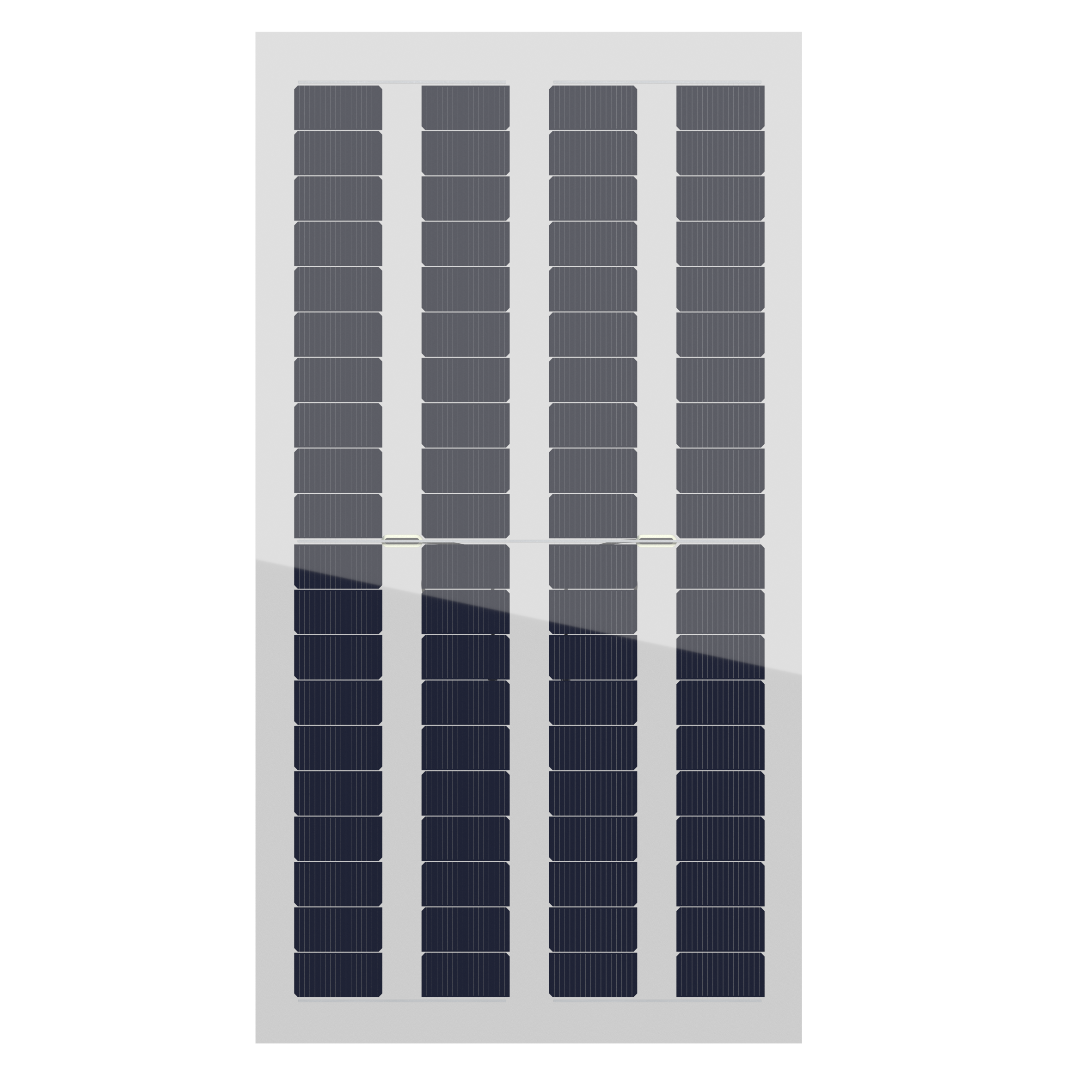 320W Transparent Solar Panel Agri-PV Farming Greenhouse N-Type Dual Glass Bifacial High Transmittance BIPV 22.7% Efficiency
