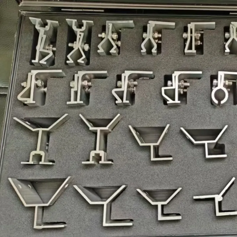 Customizable Ground-Mounted Solar Panel Support Frame for Easy Setup