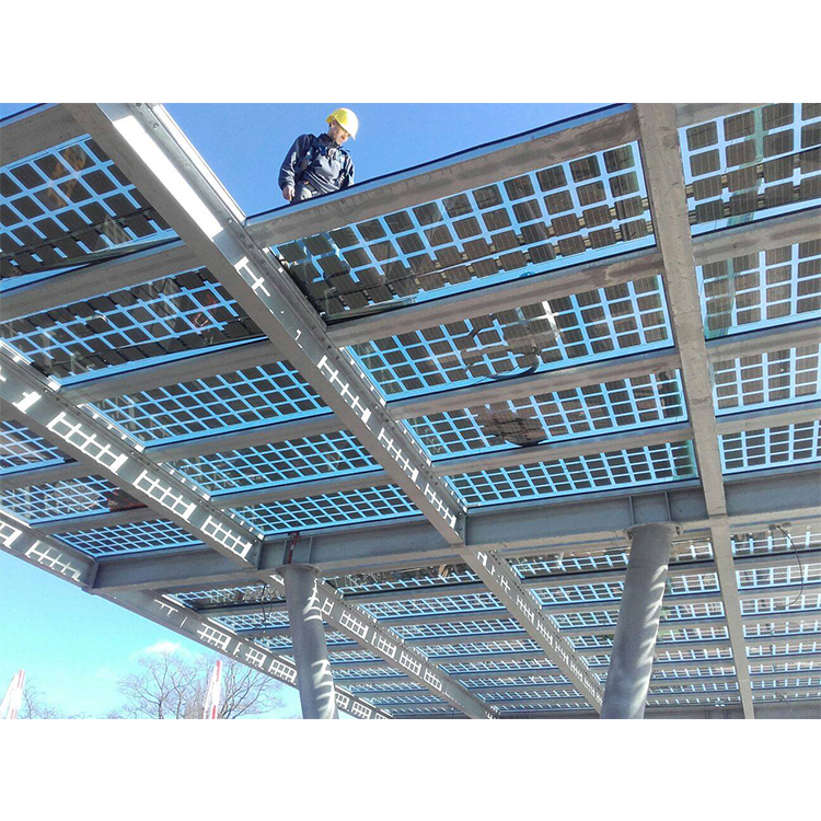 High Power OEM Transparent Solar Panels Bipv Solar Roof Integrated Panel Transparent Solar Shingles
